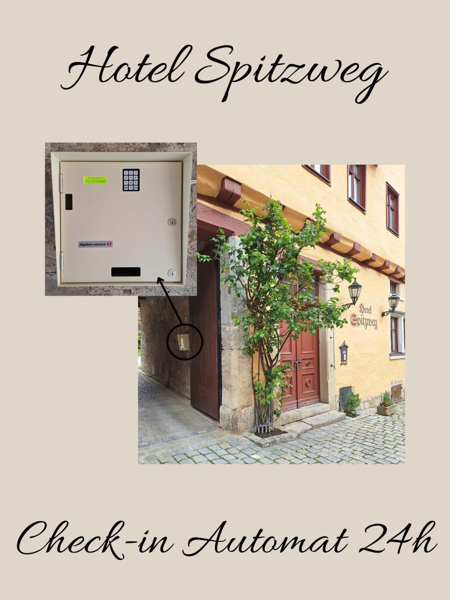 Hotel Spitzweg Rothenburg ob der Tauber Ngoại thất bức ảnh